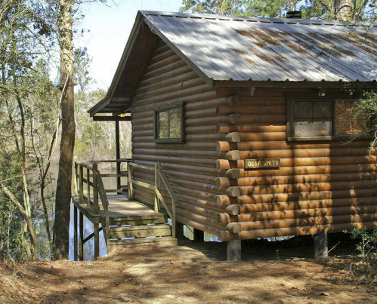 Deaf Smith - One room log cabin