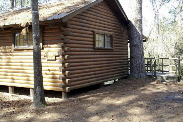 Mirabeau Lamar - One Room Log Cabin